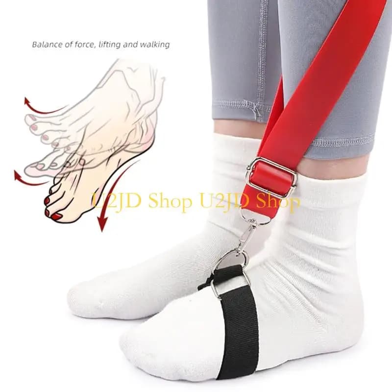 U2JD Shoulder Assisted Adjustable Foot Ankle Supporting Bands for Strokes Rehabilitation