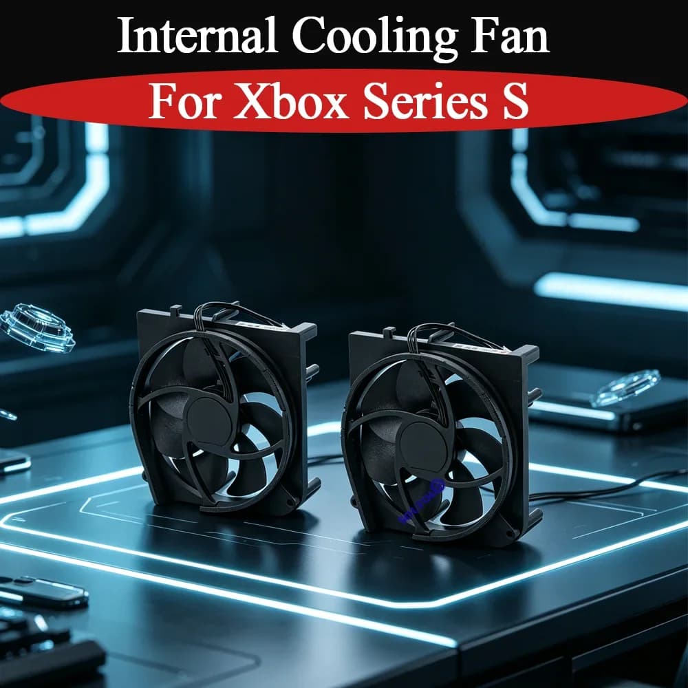 7 Blades For Xbox Series S Durable Replacement Internal Cooling Fan Build in Cooler Fan For XSS Host Silent Fan Accessories