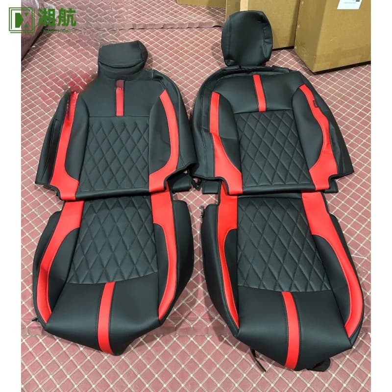 Suitable for Benz Class G500 W463 W464 G63 G65 Cover with diamond seams Custom leather car seat