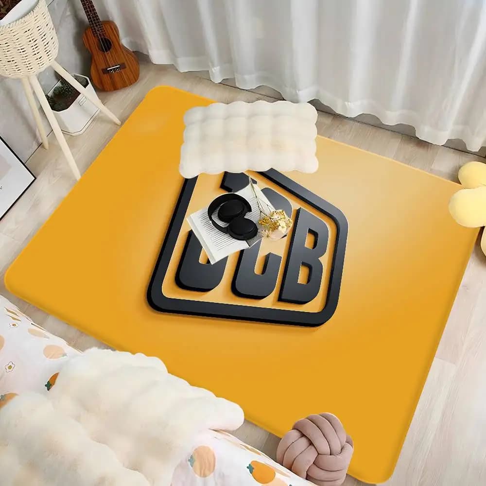 Tappetino per porta d'ingresso con logo Excavator J-JCB, stile nordico, tappetino per la casa, tappetini per bagno e toilette, tappetino decorativo per camera da letto e hotel