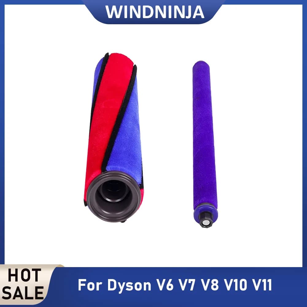Ricambi per Spazzola a Rullo per Aspirapolvere Dyson V6 V7 V8 V10 V11, Spazzola per Pavimenti Duri, Accessori di Ricambio per Spazzola Principale