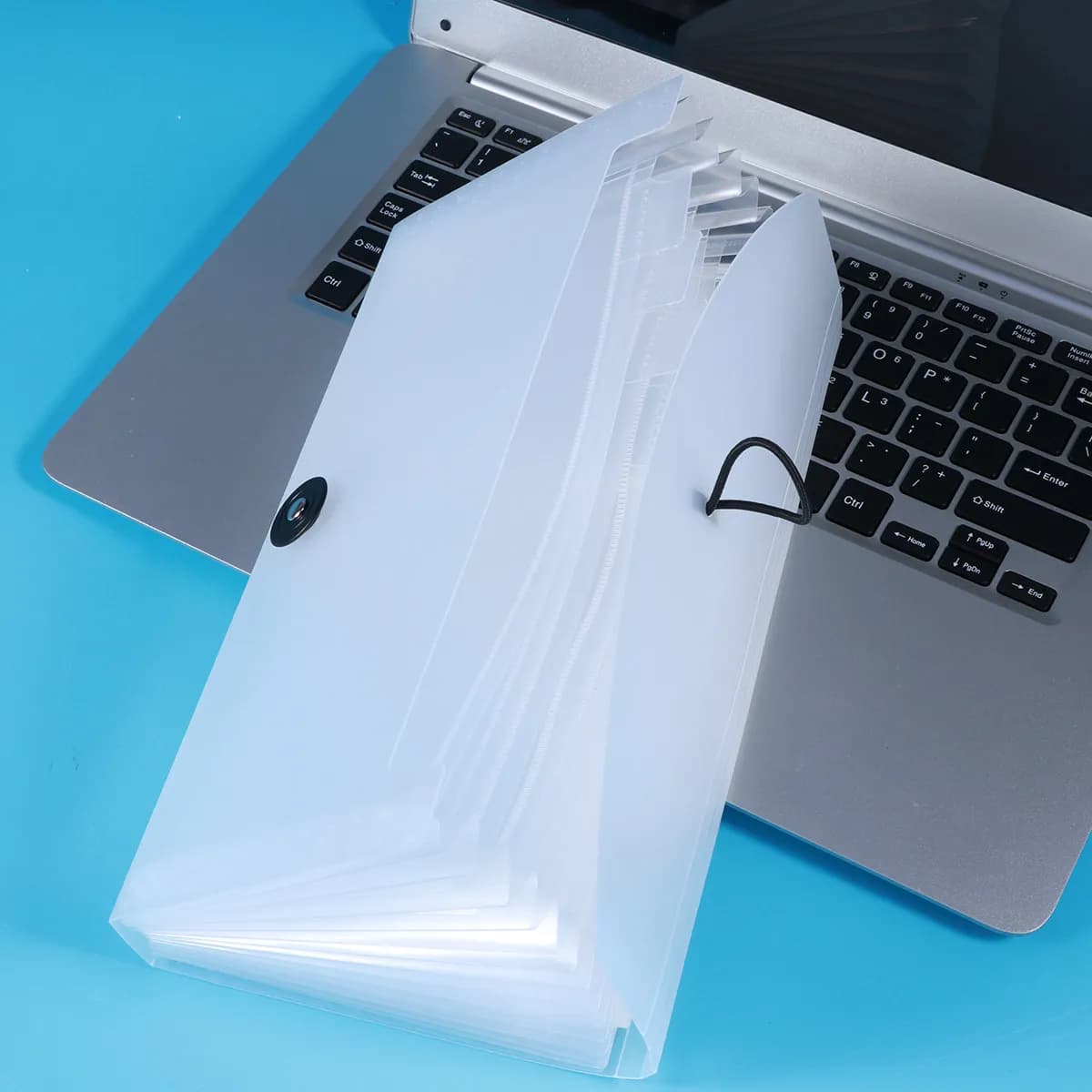 Organizzatore di documenti espandibile a 13 strati, impermeabile, in plastica PP, a fisarmonica, per archiviazione in ufficio e scuola.