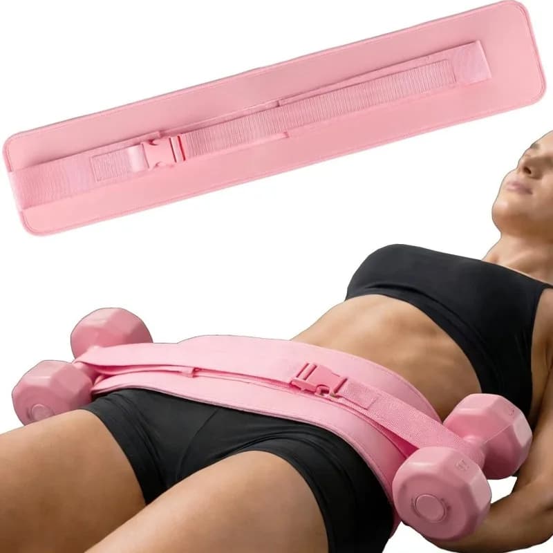 Yoga Exercise Dumbbell Waist Weight Belt Exercise Fitness Hip Bridge Training Belt Bell Barbell Weight Thrust Belt