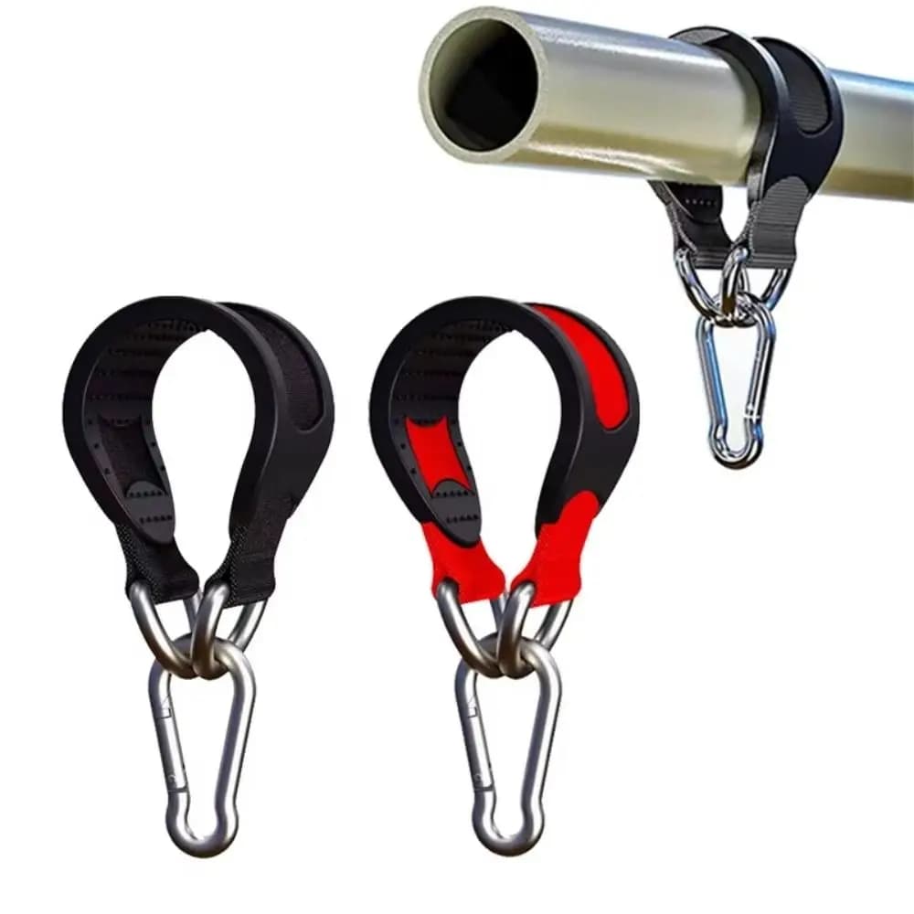 Anti-Slip Boxing Nylon Sling Nylon Strap Metal Hook Boxing Bag Hanger Multifunctional Fitness Gear Punching Bag Strap