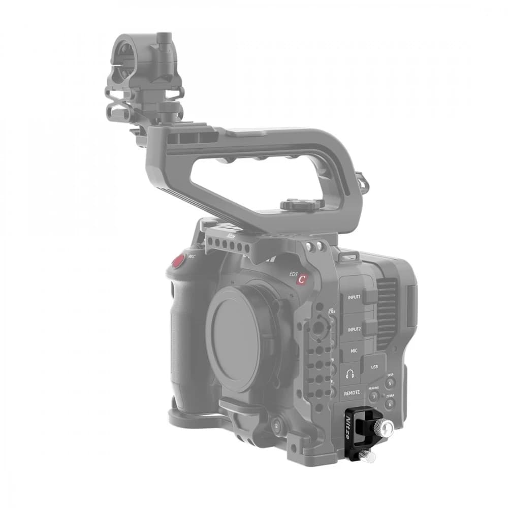 Nitze PE20 Support for HDMI cable clamp for Nitze T-C02A for Canon C70 Cage Design Pocket Cinema Camera Sand 4K