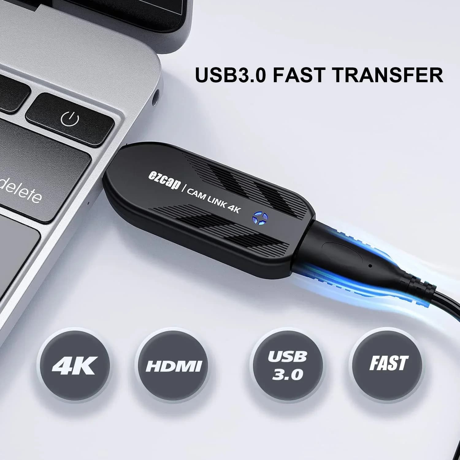 Mini Scheda di Acquisizione Audio Video 4K 1080P120 per Fotocamere DSLR, Videocamere, Laptop, PC, OBS, Streaming Live, Scheda DVR