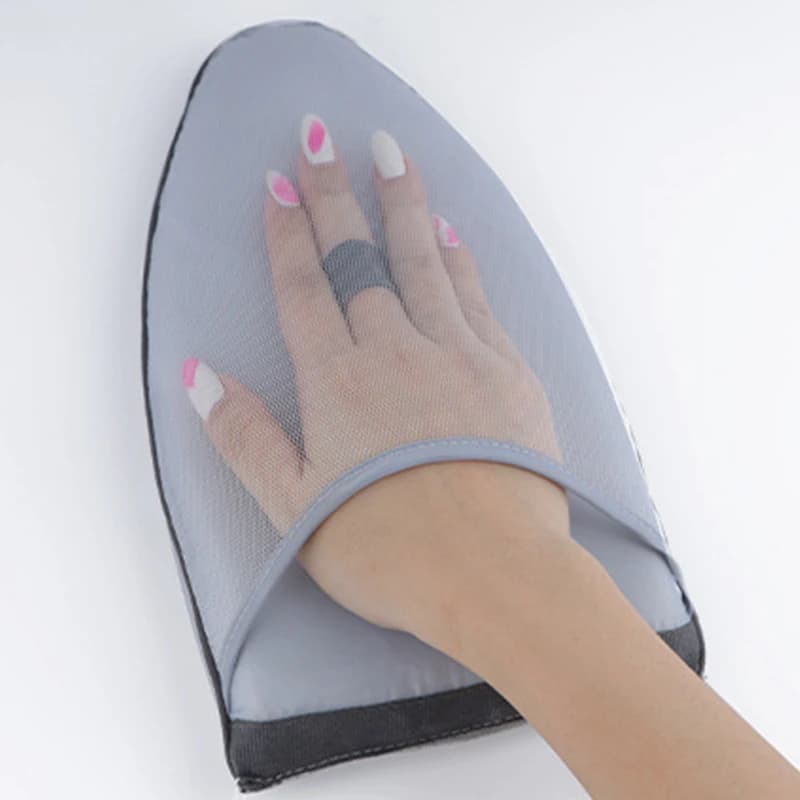 Guanto da stiro portatile guanto resistente al calore per vestiti indumento manica a vapore supporto per asse da stiro tappetino protettivo forniture per la casa