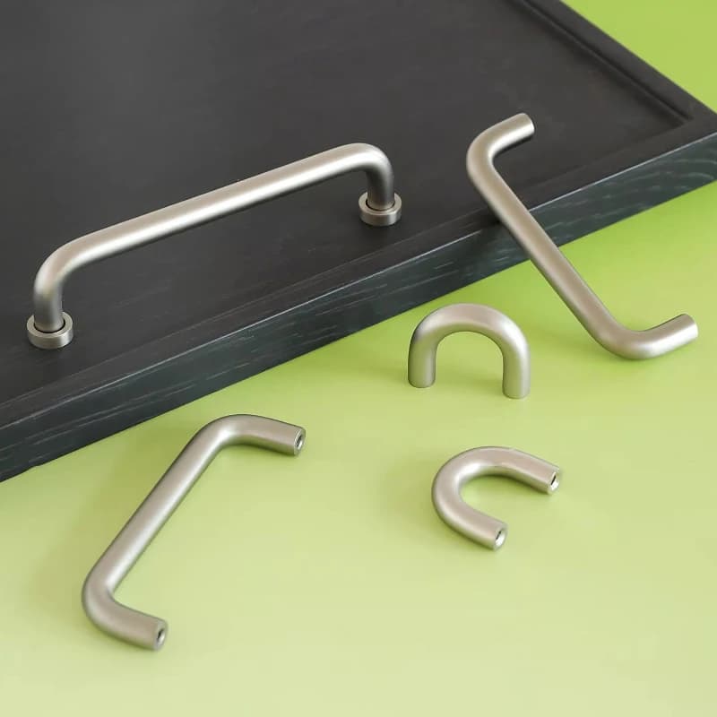 Maniglia a U per Armadio, Pomello e Maniglia per Ante di Camera da Letto, Maniglie per Cassetti da Cucina, Maniglie per Ante di Guardaroba per Ferramenta per Mobili