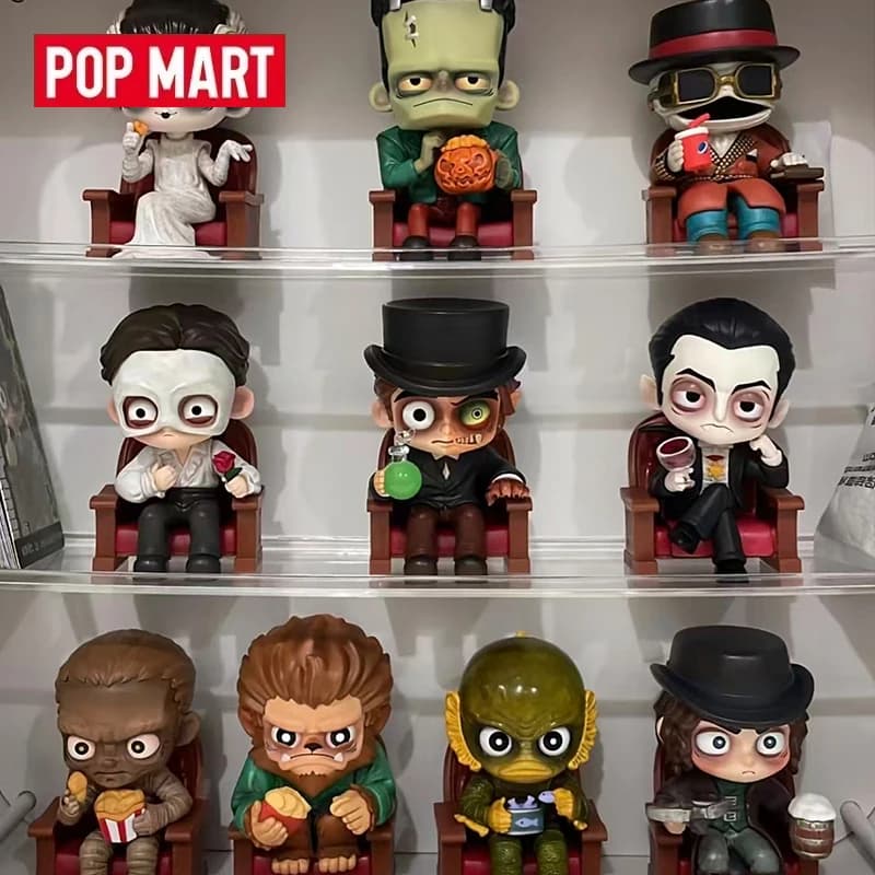 POPMART Universal Monsters Alliance Series Blind Box Guess Bag Mystery Box Toys Cute Anime Figure Doll Desktop Ornamentsdel Gift