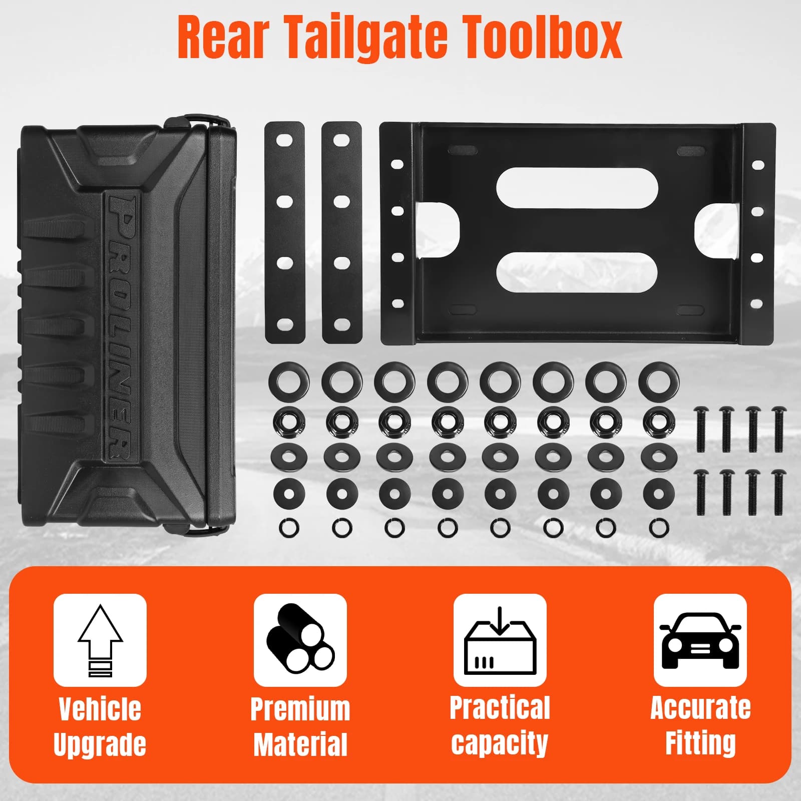 Cassetta Portautensili Esterna per Portellone Posteriore Off-Road per JIMNY (JB64-JB74) 2019-2025 - Accessori e Ricambi per Porta Posteriore