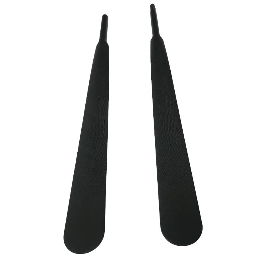 Remo di smistamento leggero in fibra di carbonio per kayak da 2 pezzi, pagaia della Groenlandia 205 cm 210 cm