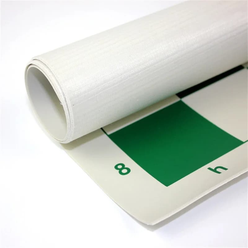 Scacchiera in PVC, accessori per scacchi, 35/43/51 cm, portatile, morbida, arrotolabile, pieghevole, in pelle, per giochi educativi