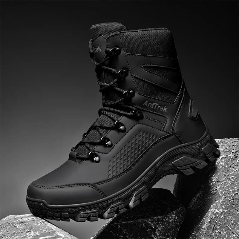 Men's wild training boots four seasons waterproof outdoor boots anti-slip high fashion comfort trekking sneakers in the jungle