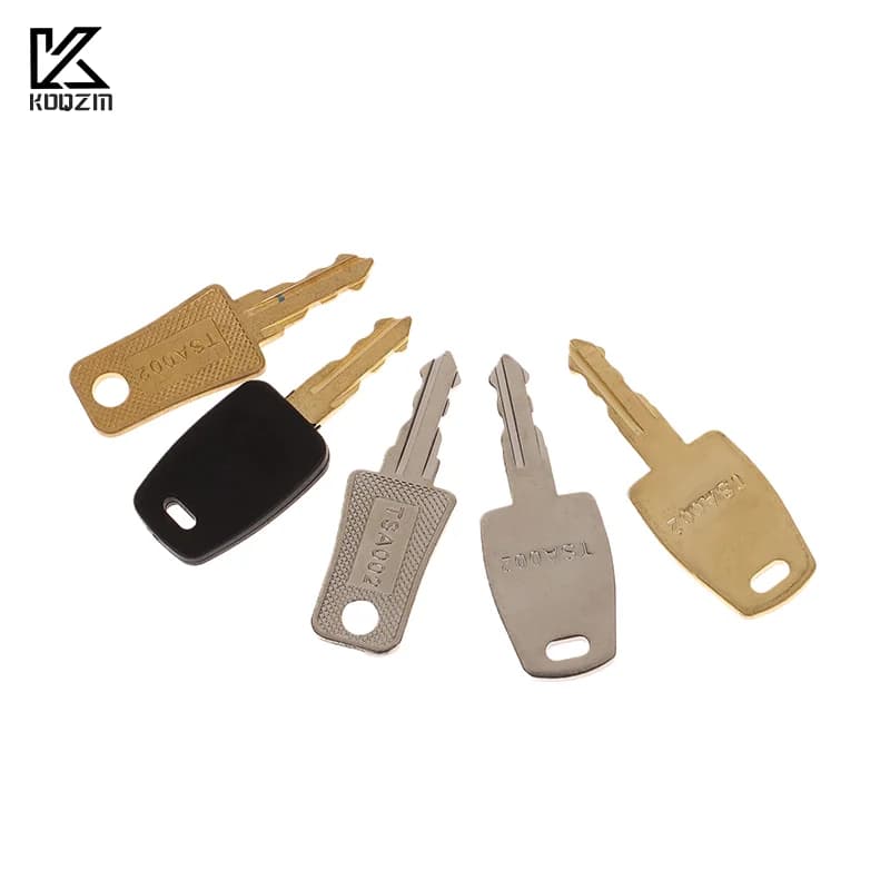 Chiave per bagagli multifunzione TSA007 TSA002 per serratura per bagagli Accessori per bagagli con chiave universale