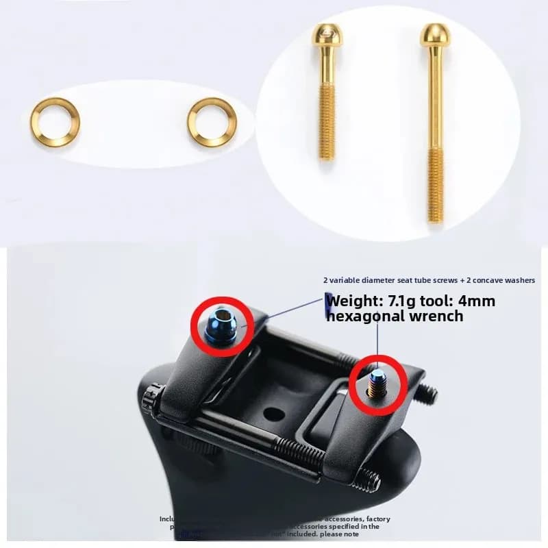 Road Bike Seatpost Fixed Screw for CERVELO S5 Titanium Bolt Seatpost Clamp