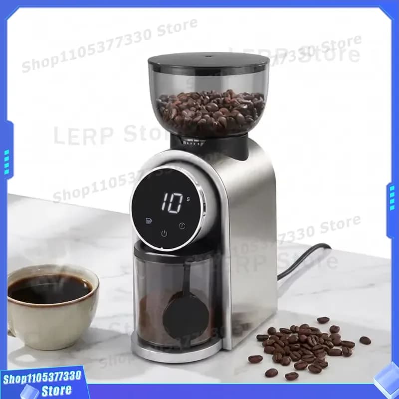 20 Speed Adjustable Electric Coffee Grinder Machine Premium OEM Tools for Home Use Professional Bean Milling Device High