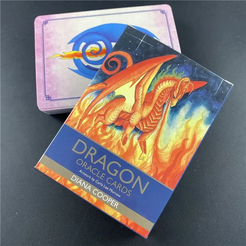 1 pz Mazzo Tarocchi Il Drago Carte Oracle Tarocchi 78 Carte Mazzo di Carte Tarocchi