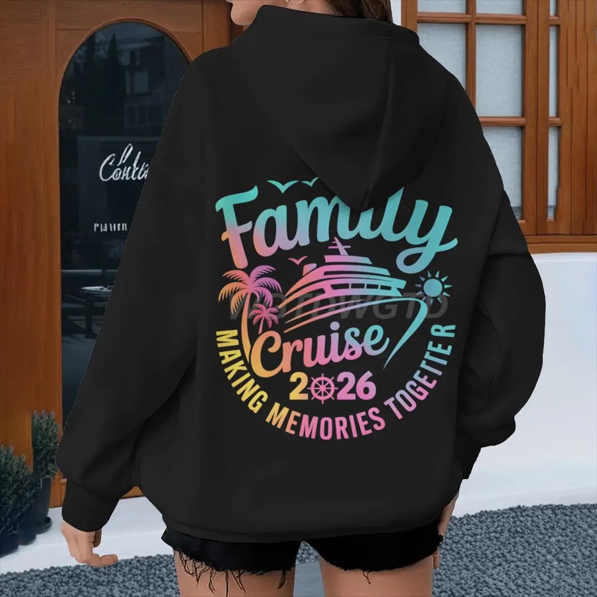 Hoodie for Family Crusade 2026 'Creating Memories' for Men and Women, Long sleeves, Fashion Coordinated Family