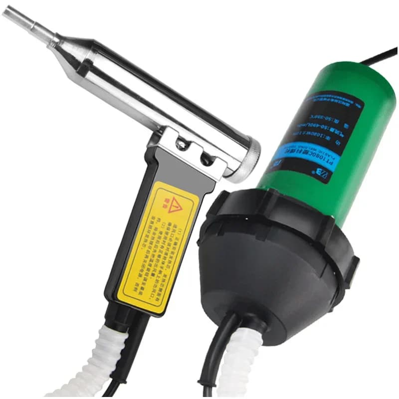 Nuova pistola per saldatura in plastica per paraurti auto, pistola ad aria calda ad alta potenza, strumento hot melt, pistola per saldatura in plastica PP PT-1080C