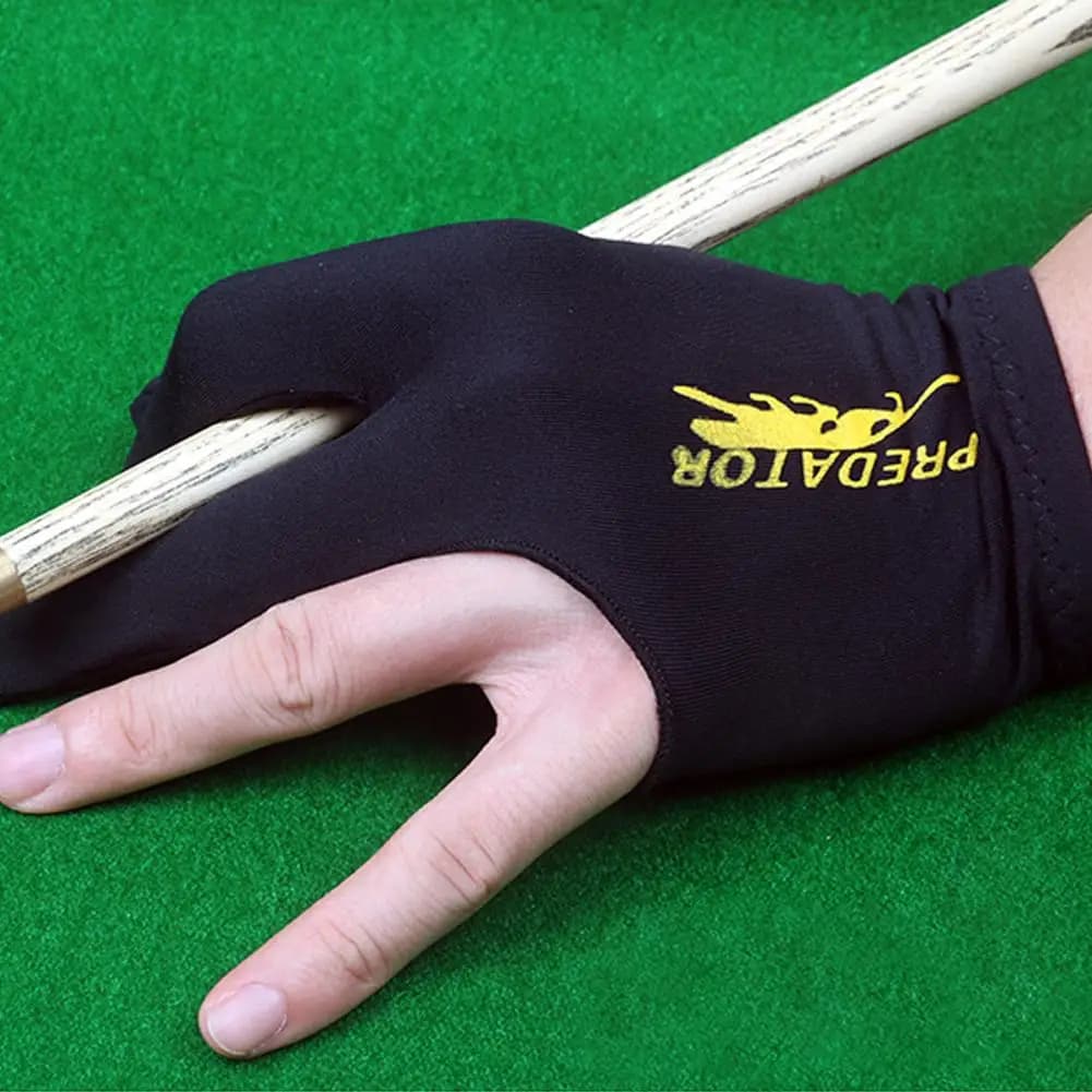 High quality billiard billiard gloves, for swimming pool, left hand, open, three fingers, fitness accessories for men and women, single-piece glove