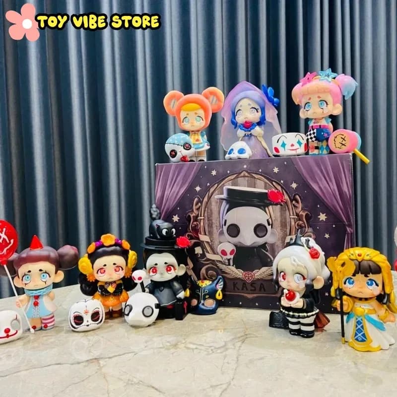 Anime Kasa I'm Not A Baddie Series Blind Box Figure Dark Adornment Mystery Box Giocattolo da Collezione per Bambini Decorazioni Regali di Compleanno