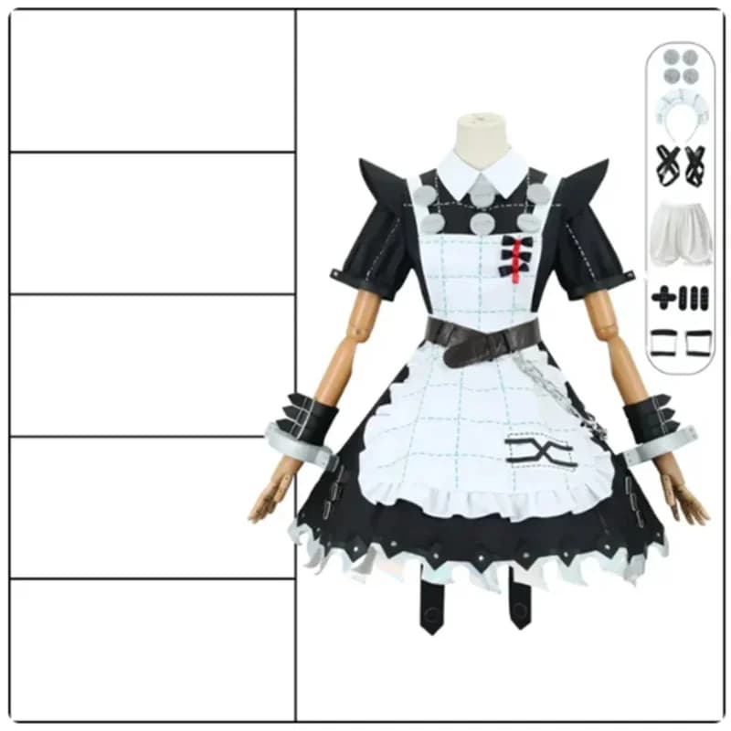 Corin Wickes Gioco Cosplay Zenless Zone Zero Costume Wig6;d'3,h'7.b;