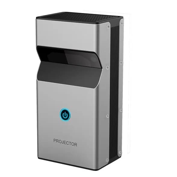 ZXY Lonnst L26 Mini proiettore portatile da scrivania educativo portatile con display HD per cinema Home Office DLP 4K UST a lancio ultracorto