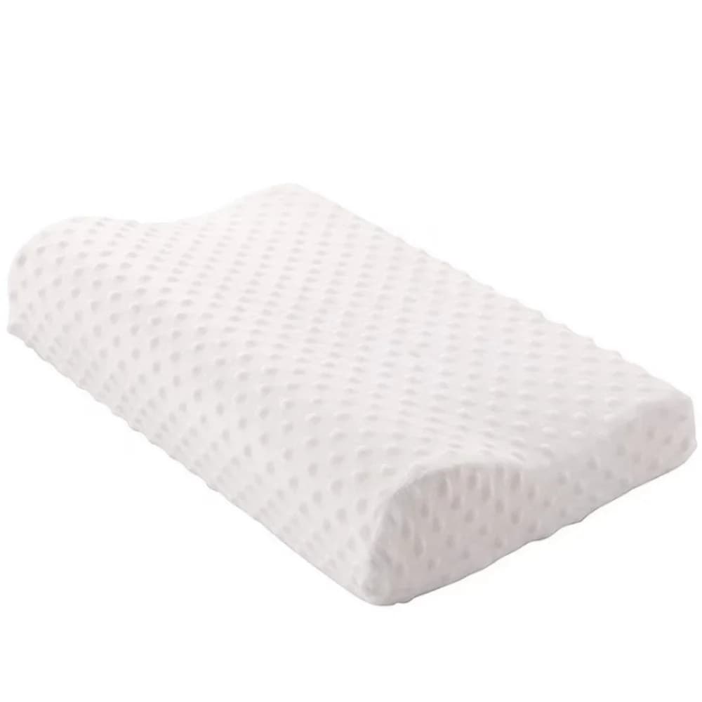 ​ ​ Cuscino in Memory Foam per Dormire, Regolabile per Dormire su un Fianco, Allevia il Dolore a Collo e Spalle, Supporto Ortopedico Curvo per il Collo