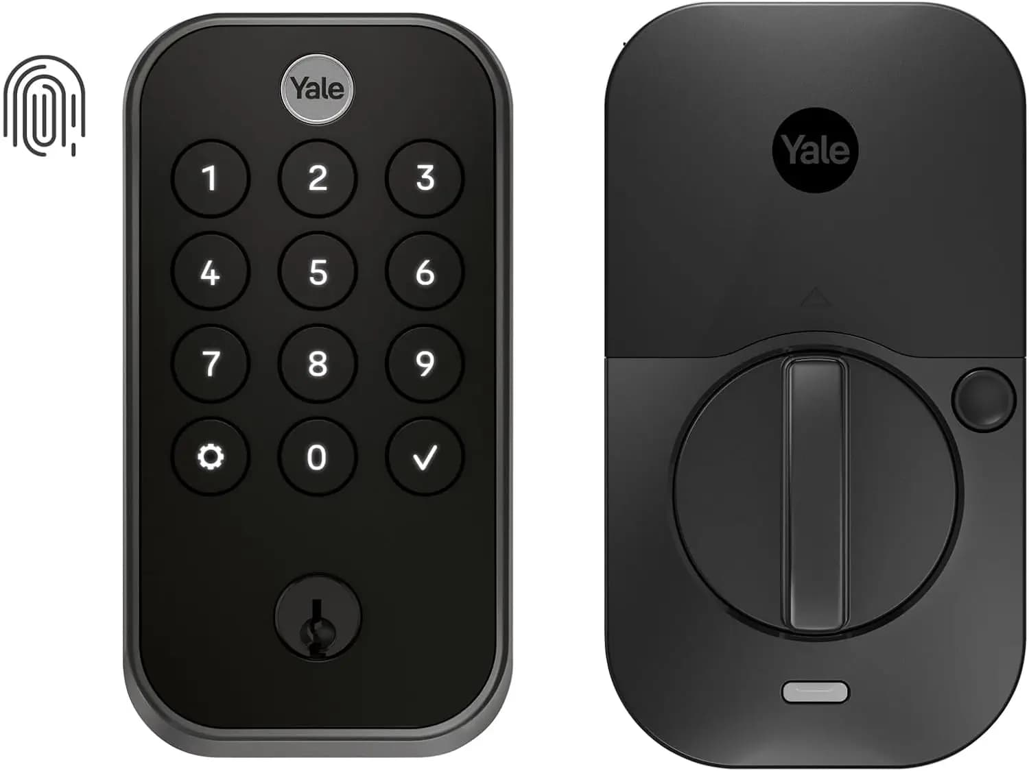 Serratura Intelligente con Scanner di Impronte Digitali, Tastierino e Chiusura Automatica per Porte di Sicurezza