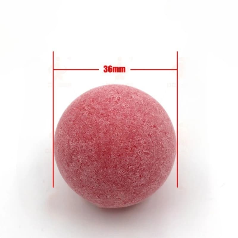 Mini pallone da biliardino opaco 1PC 36mm, pallone sostitutivo per calcio da tavolo di grado di partita, nuovo accessorio di gioco durevole per calcio da tavolo