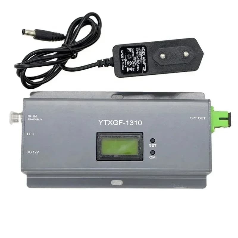progetto sotto 10 km per utilizzare Micro mini catv ftth 1310nm o 1550nm 10mw di vendita caldo con mini trasmettitore ottico display
