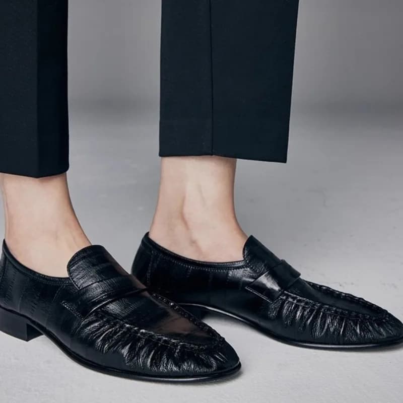 Scarpe di Lusso per Donna, Nuovi Mocassini Artigianali in Vera Pelle, Eleganti Scarpe Casual Britanniche, Scarpe Firmate, Zapatos Mujer