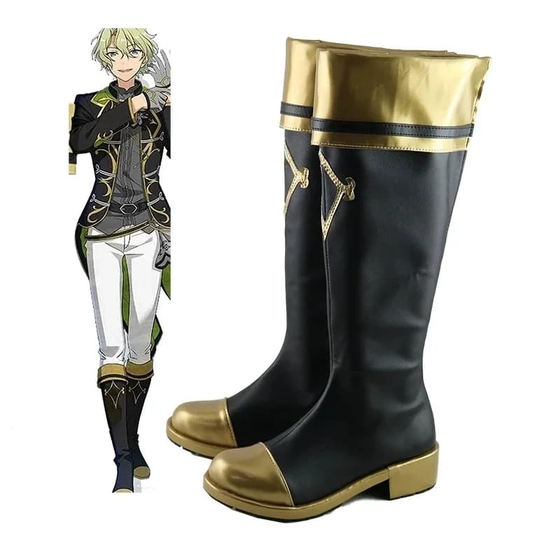 Anime Cosplay Ensemble Stelle Cavalieri Ran Nagisa Tomoe Hiyori Scarpe Stivali realizzati Halloween Custom6;d'3,h'7.b;