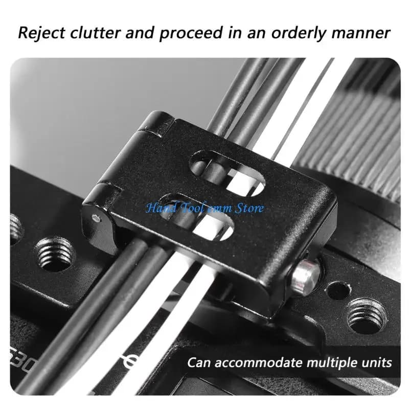 Morsetto per cavo per gabbia per fotocamera H37F Supporto per blocco cavo per fotocamera DSLR per il fissaggio della fotocamera