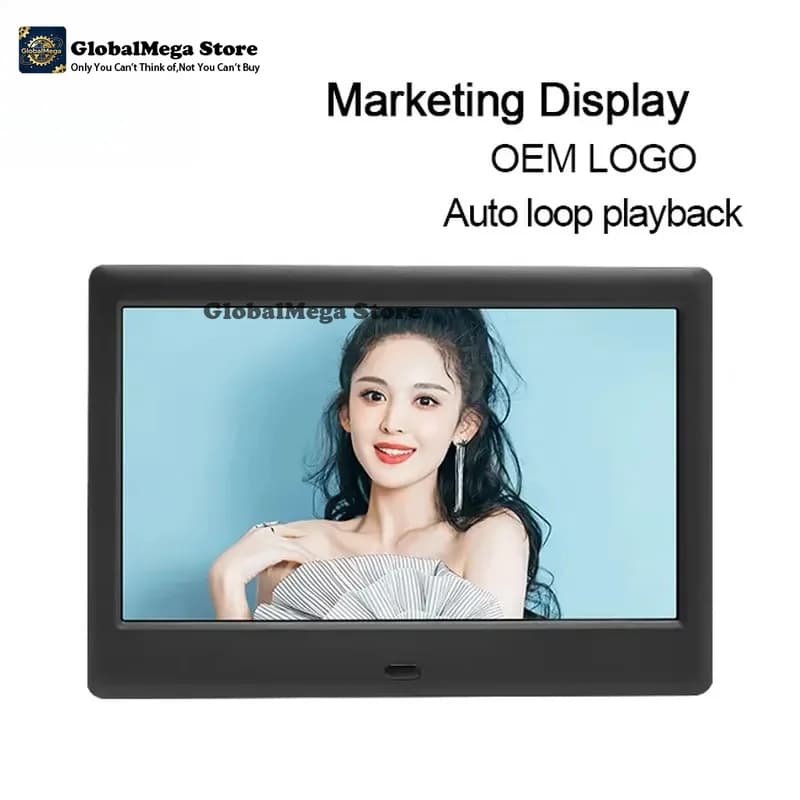 Factory Custom Logo 7 8 10 10.1 inch USB SD Card LCD Advertising Image Mobile Pentium 4 Digital Photo Frame