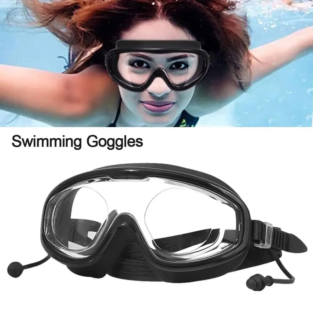 Waterproof Outdoor Swimming Eyelets with Large Visual, Diving Glasses with Eyelets, Swimming Glasses for Adults and Boys