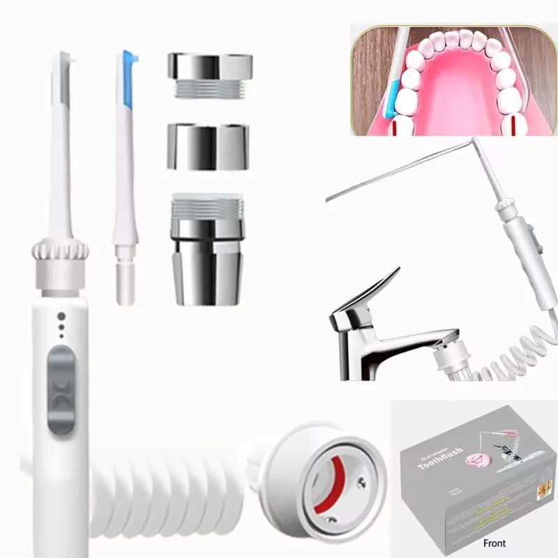 Nuovo Acqua Dentale Flosser Rubinetto Irrigatore Orale Filo Interdentale Irrigatore Dentale Pick Irrigazione Orale Macchina Per La Pulizia Dei Denti