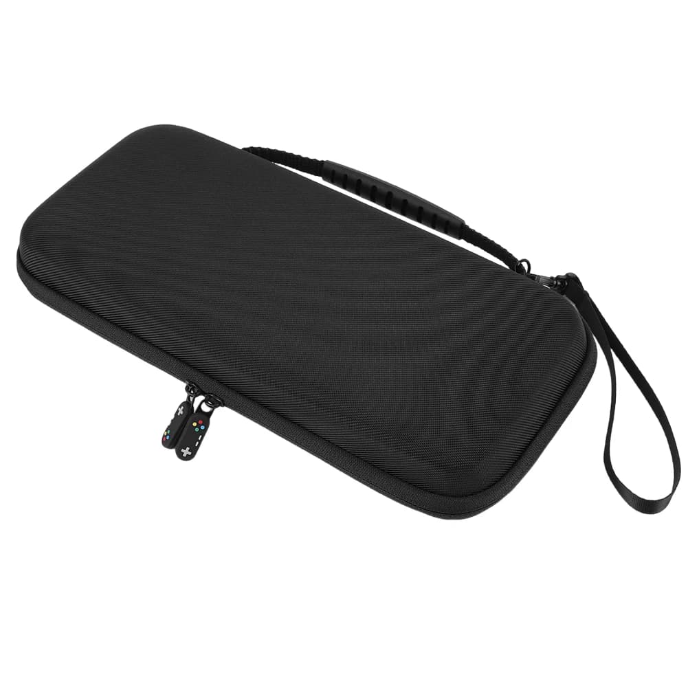 Custodia da trasporto in EVA e protezione per lo schermo per Switch 2 Custodia per console di gioco Borsa da viaggio protettiva antiurto con 10 supporti per carte da gioco
