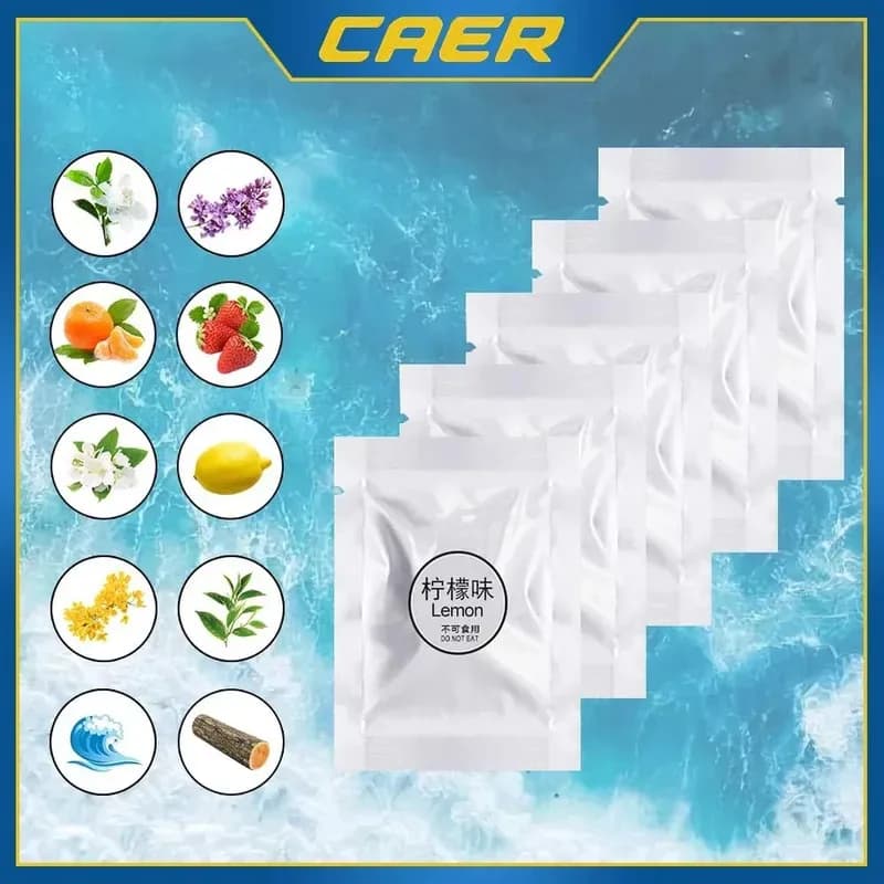 1/5/10pcs Deodorants For Auto Parts Air Vent Clip Pad Replacement Set Solid fragrance Deodorant Per Environment Charging Tablets