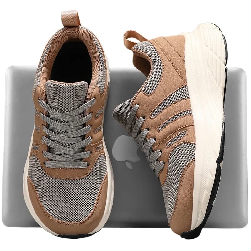 Men Wide Toe Box Sneakers Autumn Winter Big Size 39‑48 Breathable Mesh Casual Shoes for Wide Fat Feet Walking Sport Shoes