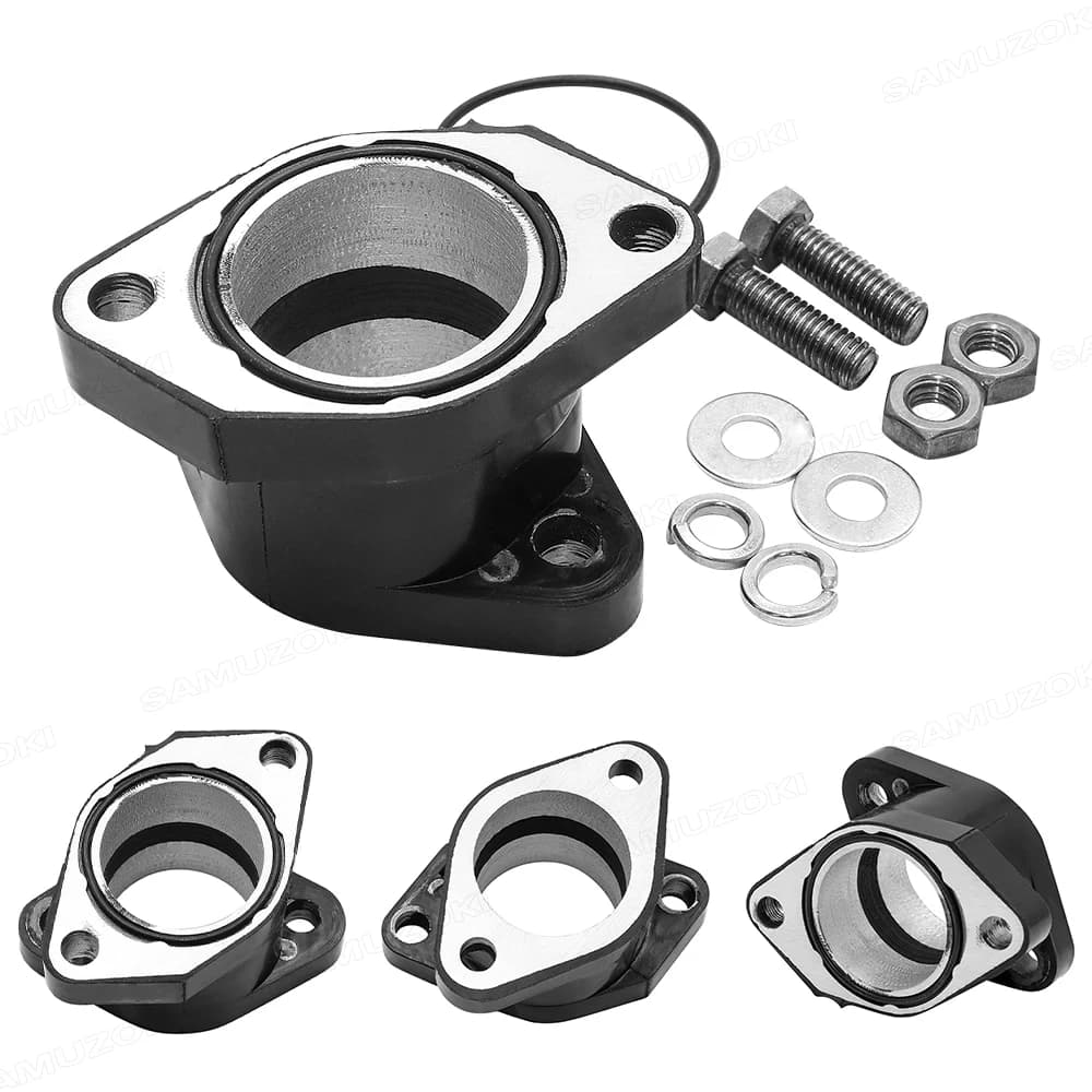 Carburatore Giunto Adattatore Collettore di Aspirazione Carb Boot Per Yamaha Warrior 350 YFM350X 1987-2004 / Wolverine 350 1995 1UY-13586-02-00
