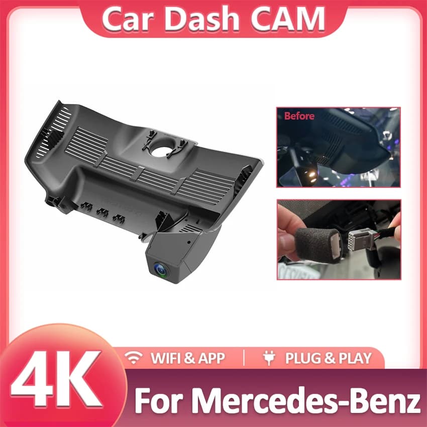 Plug and Play Car Dvr Dash Cam for Mercedes Benz Class S w222 S320 S350 S450 S500 for Maybach Class S w222 2018 2020 2021