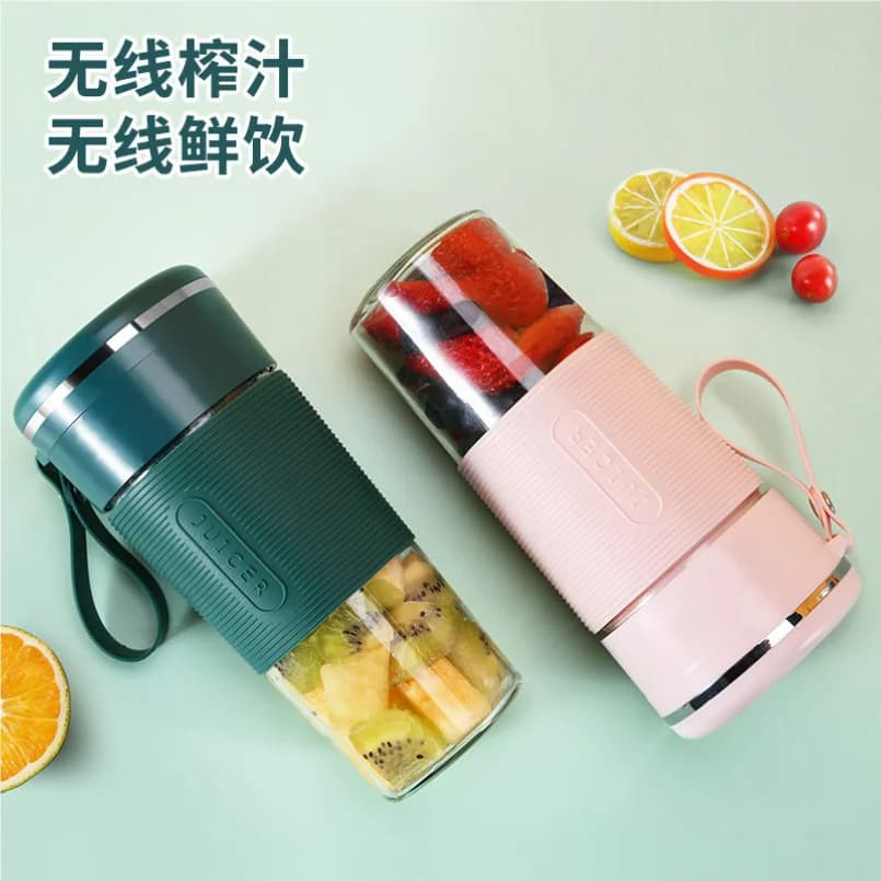 Factory direct wireless juicer, electric portable mini juicer, household dormitory small charger, mixing cup