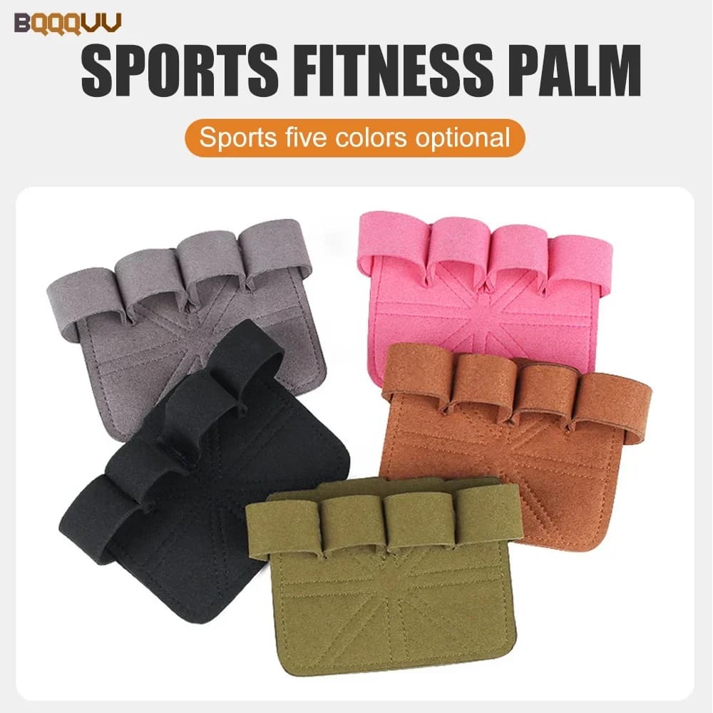 1 Paio di Guanti Antiscivolo Padded for Canoeing, Cross Training, Tractions, Pesi Lifting, Fitness, Gym, Gloves Without fingers