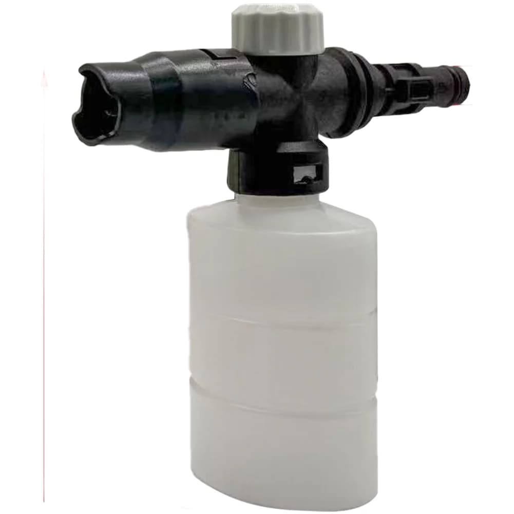 Generatore di Schiuma Professionale per Autolavaggio, Dispenser di Sapone Schiumogeno Bianco, Generatore di Schiuma Ricca per Auto