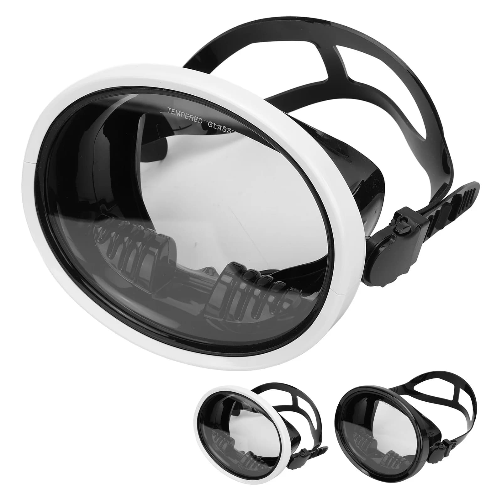 Goggles 180 Degree Panoramic Field Of View Swimming Diving Goggles Snorkeling Silicone for Adults for Swimming