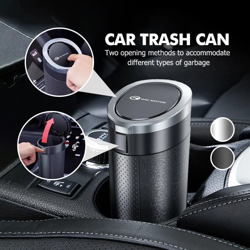 Car Trash Can Durable Waterproof ABS Garbage Storage Box For GAC MOTOR GS3 GE3 2016-2020 Trumpchi Aion S Aion Y AION V iA5