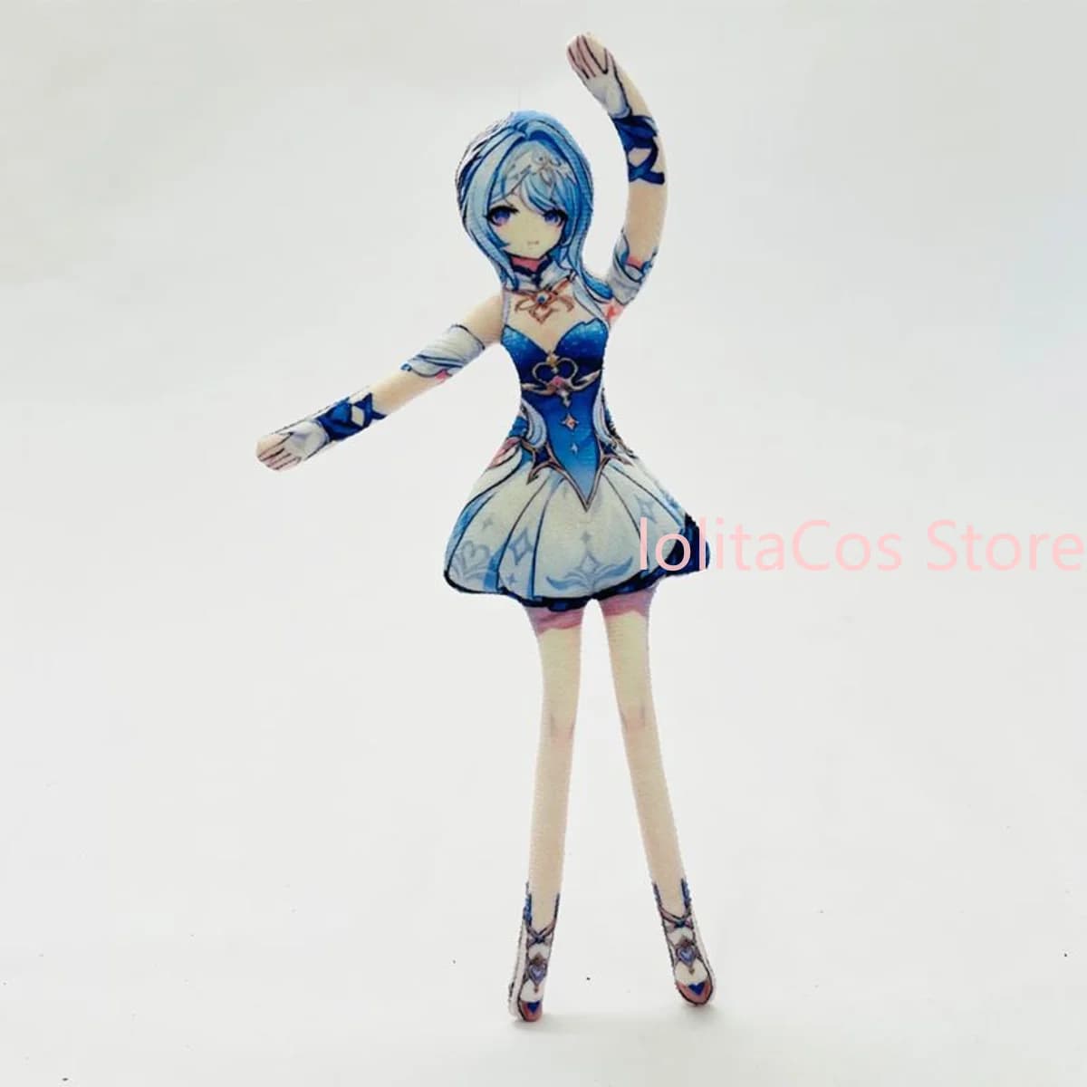 Genshin Impact Anastasya Odette Noy Mitya Anime Funny Cosplay Plush Doll Flexible Stuffed Toys Cotton Pendant Birthday Gift Xmas