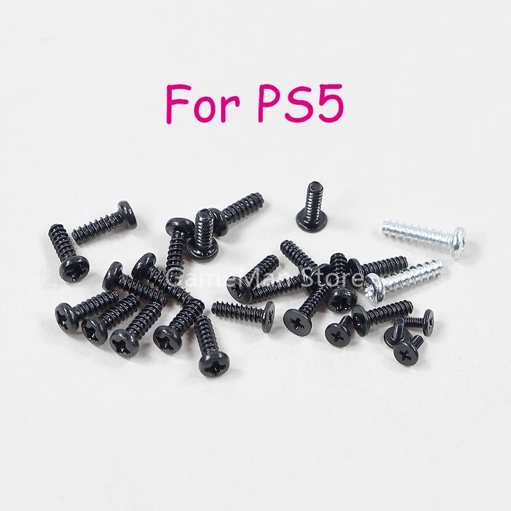 Kit di riparazione viti set completo di ricambio da 200 set per PlayStation 5 PS5 Maniglia 27 in 1 Accessori per viti