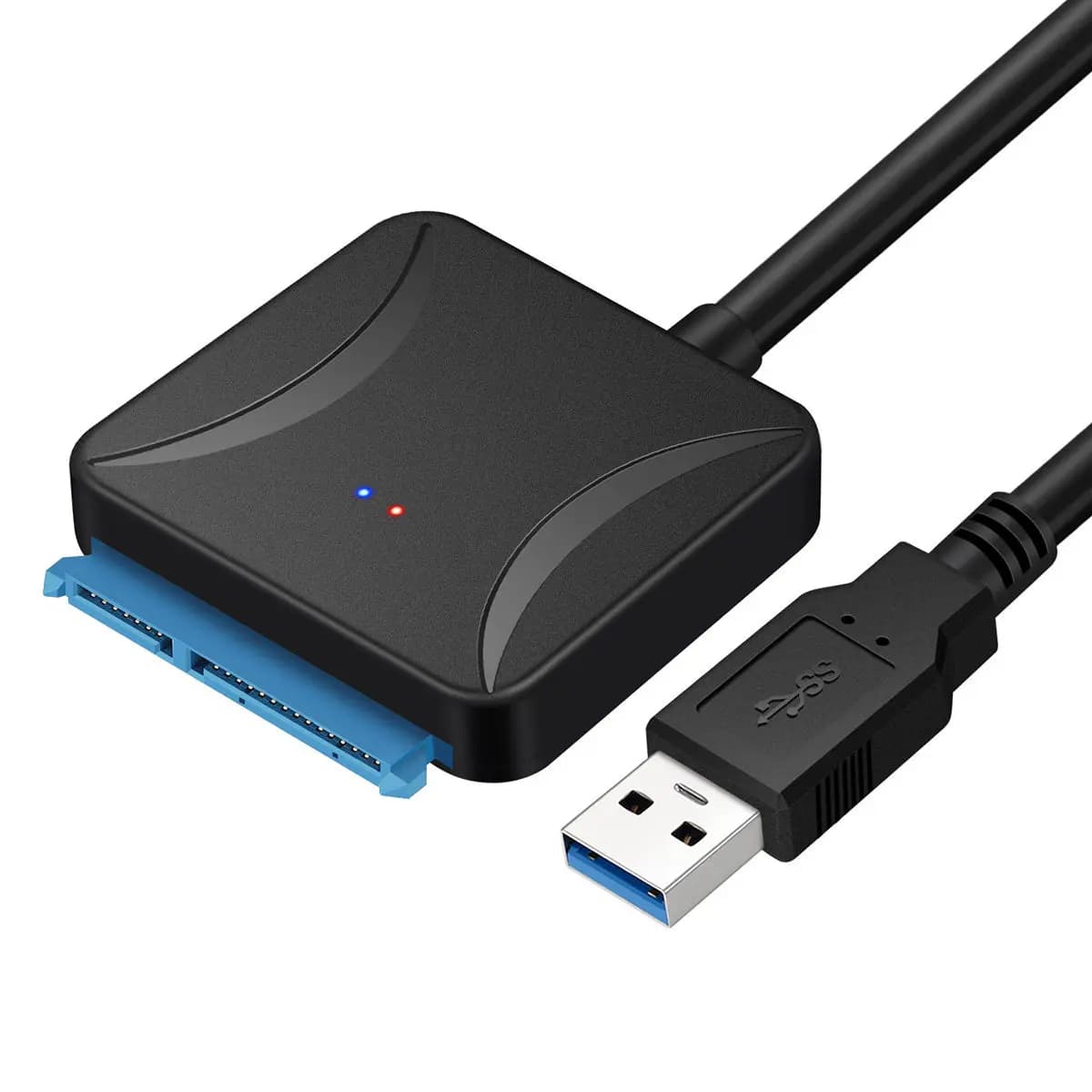 Cavo Convertitore USB per Disco Rigido Esterno da 2,5 Pollici, Adattatore per Trasferimento Dati SSD/HDD, Cavo USB 3.0